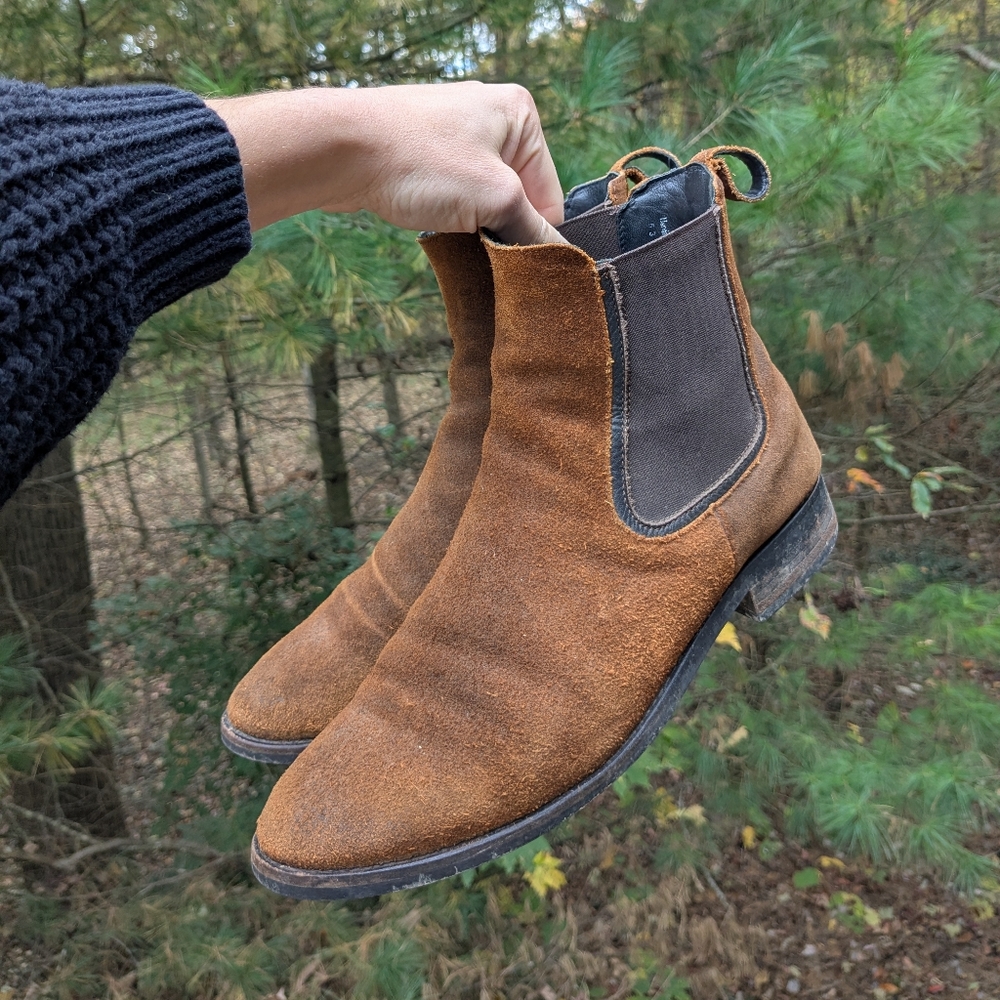 Thursday Suede Duchess Boots